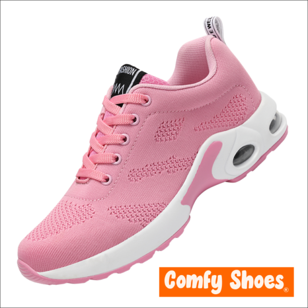 New Ladies Sports Sneakers Pink