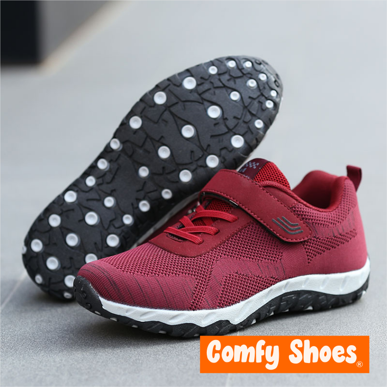 Maroon on sale athletic shoes