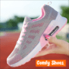 Unique Ladies Training Sports Sneakers Grey