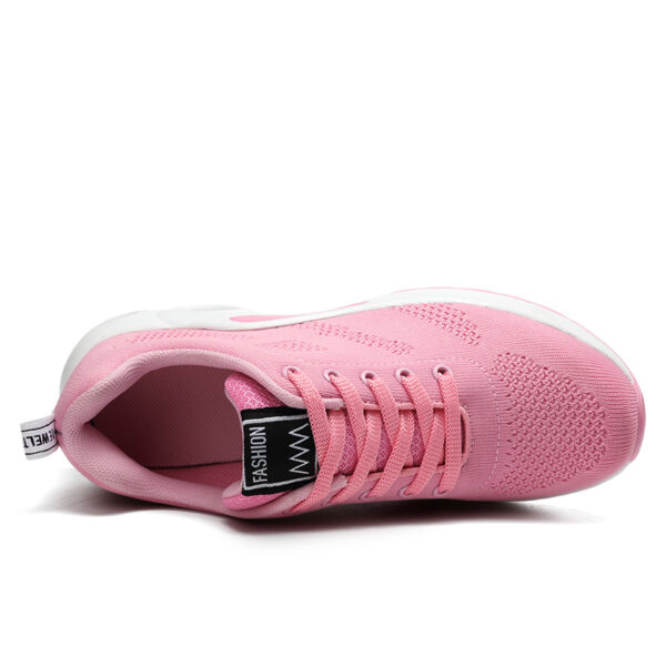 New Ladies Sports Sneakers Pink - Image 4