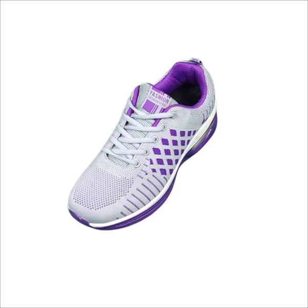 Light Quality Breathable Sport Sneakers Purple - Image 2