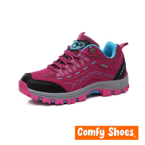 Great Comfort Hiking Sneakers Plum