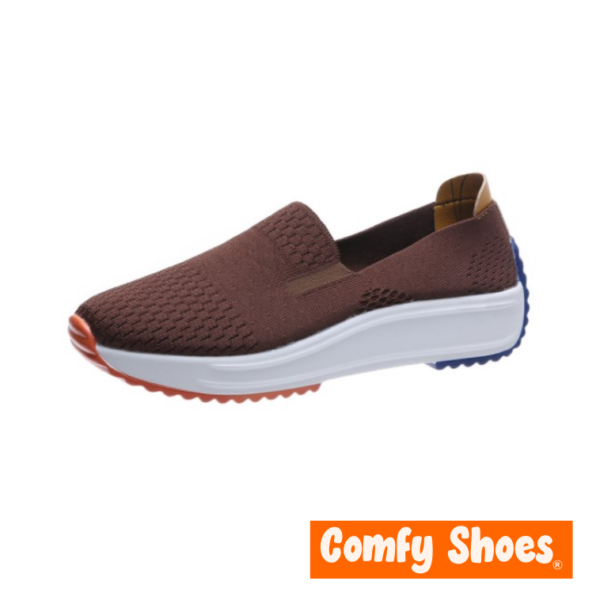 Authentic Breathable Flat Casual Sneaker Brown