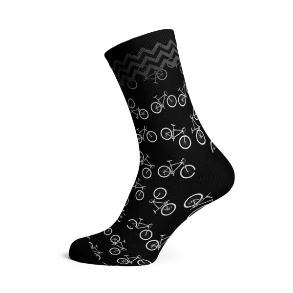 Authentic Limited Bikes Flag Socks