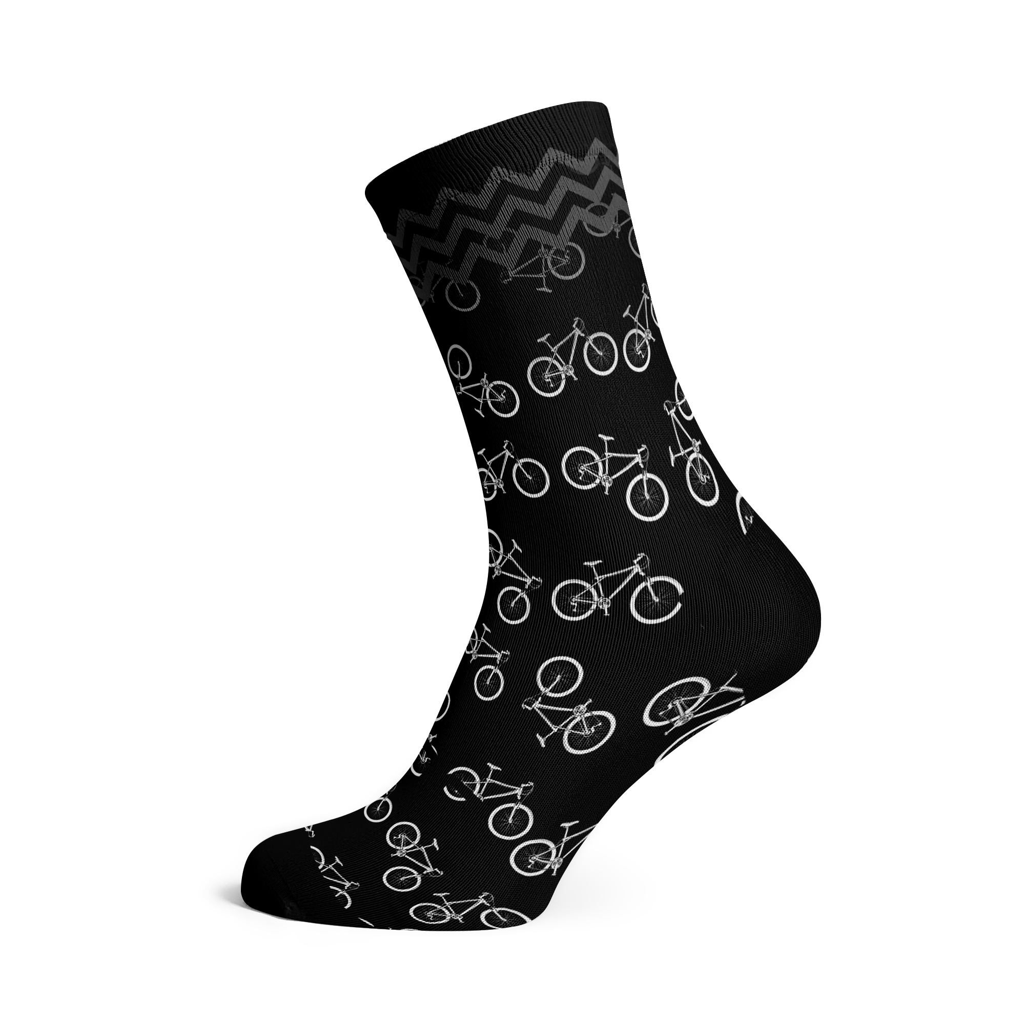 Authentic Limited Bikes Flag Socks - Comfy Shoes