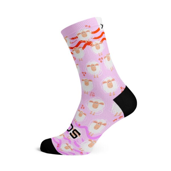 New Adorable Pink Sheep Quality Socks