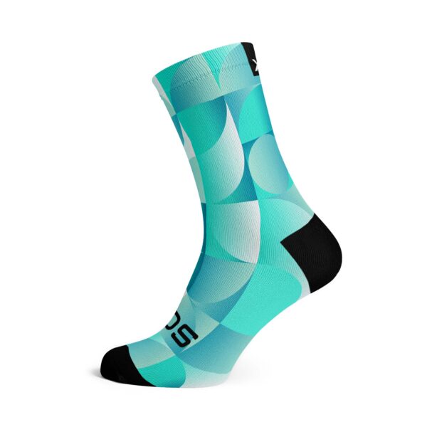 New Exclusive Quality Solid Turquoise Socks