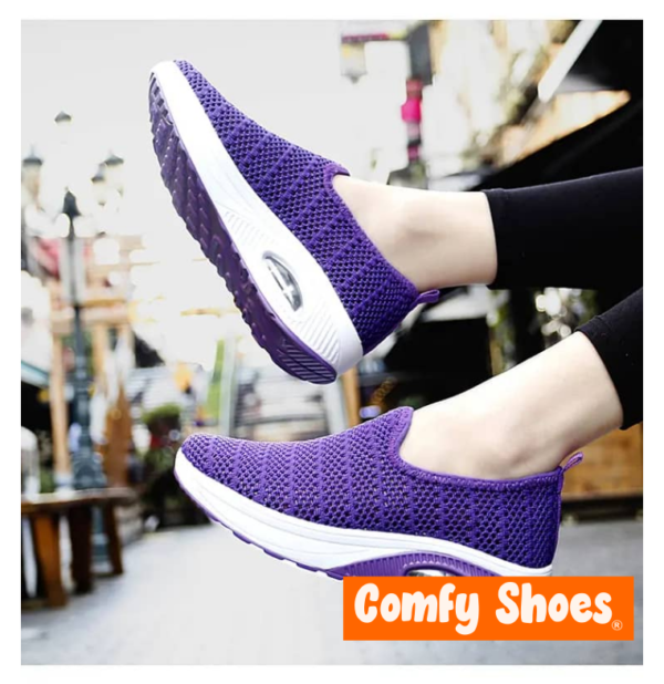 Ladies Reliable Quality Sneaker 211 Purple White