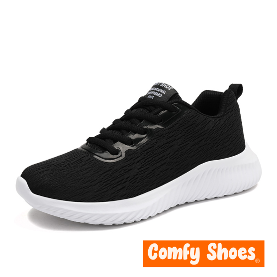 Ladies Special Sporty Sneaker 620 Black - Comfy Shoes