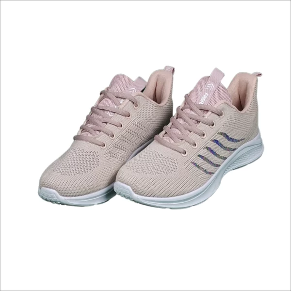 Ladies Ultimate Comfy Sneaker 205 Beige - Image 3