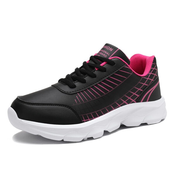 Ladies Exclusive Fashion Sneaker Black Pink 721