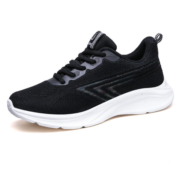 Ladies Simplistic Fashion Sneaker Black 502