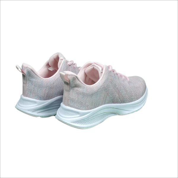 Ladies Exclusive Fashion Sneaker Pink 526 - Image 4