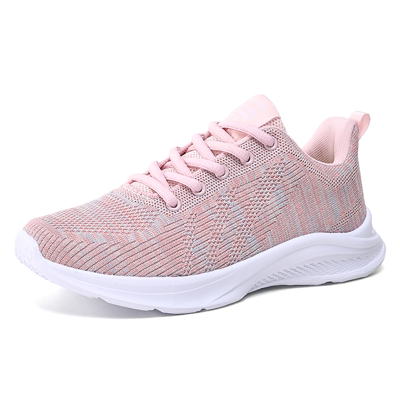 Ladies Exclusive Fashion Sneaker Pink 526 - Comfy Shoes