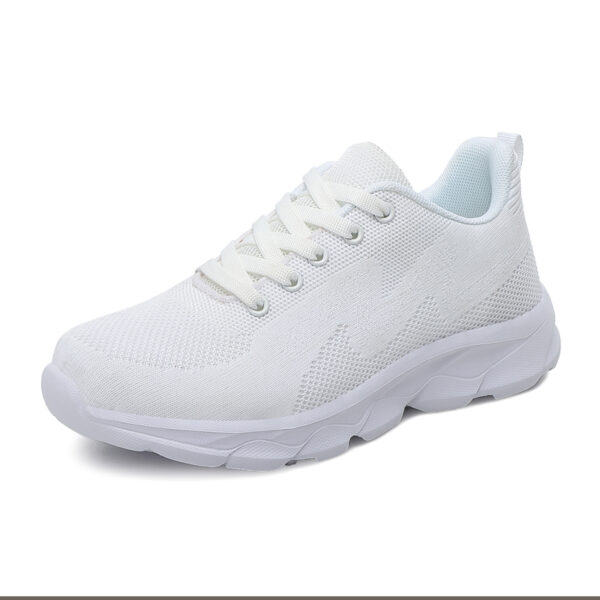 Ladies Exclusive Fashion Sneaker White 819 - Comfy Shoes