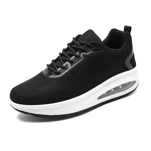 Ladies Quality Fashion Sneaker Black 217