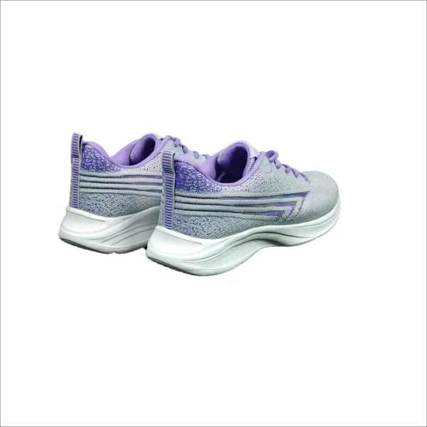 Ladies Simplistic Fashion Sneaker Purple 502 - Image 4