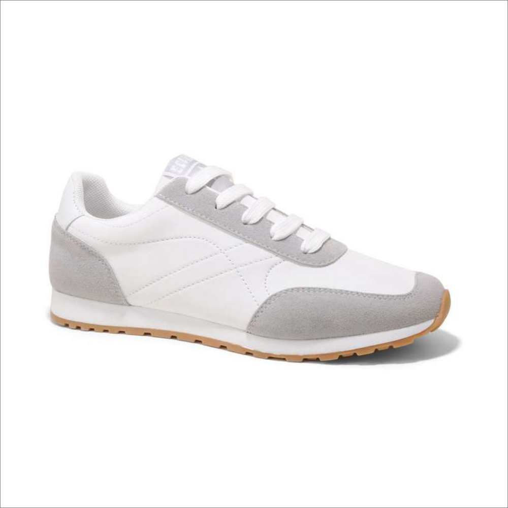 Soviet Oakley Ladies 8397 Mesh Sneaker White - Comfy Shoes