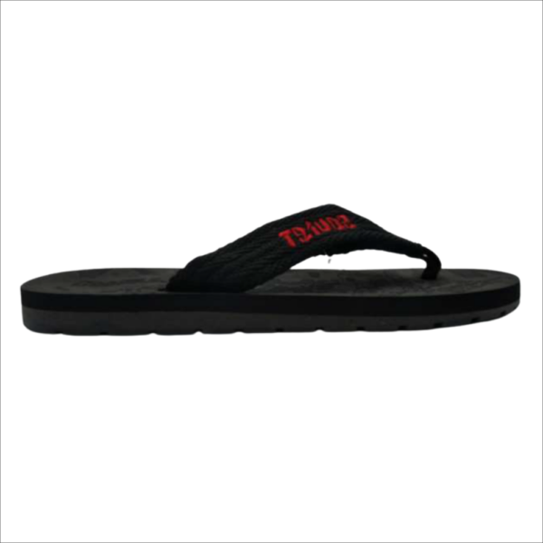 Soviet Mars 9399 Mens Thong Sandal Ultimate Black