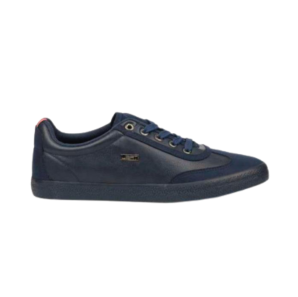 LA 1 FAUX Leather Navy Simplistic