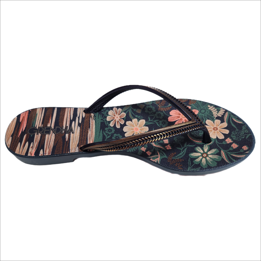Infradito Grendha Açai Print Or - 100% PVC - Donna