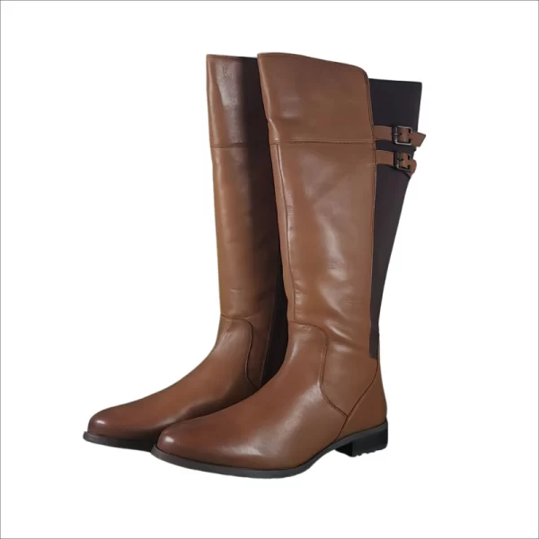 Hush Puppies New ARLA Burnished Leather Boot - Image 3