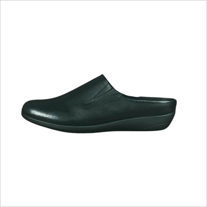 Green Cross New Slip On Mule with Black Comfy Shoes