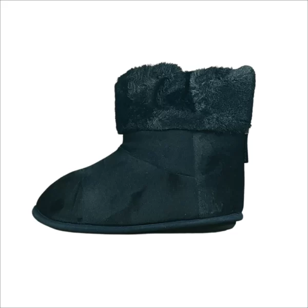 Hush Puppies New CASA Black Boot Slipper