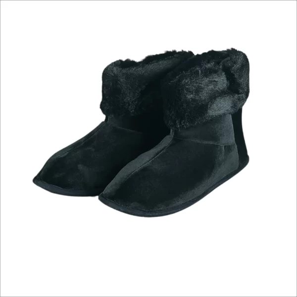 Hush Puppies New CASA Black Boot Slipper - Image 3