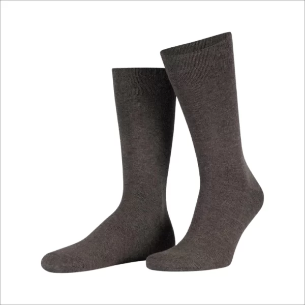 Falke Charcoal Melange Anklet Soft Cotton Sock