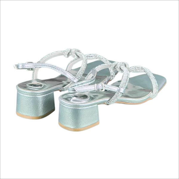 New Ladies Footwork Silver Riona Sandal - Image 4