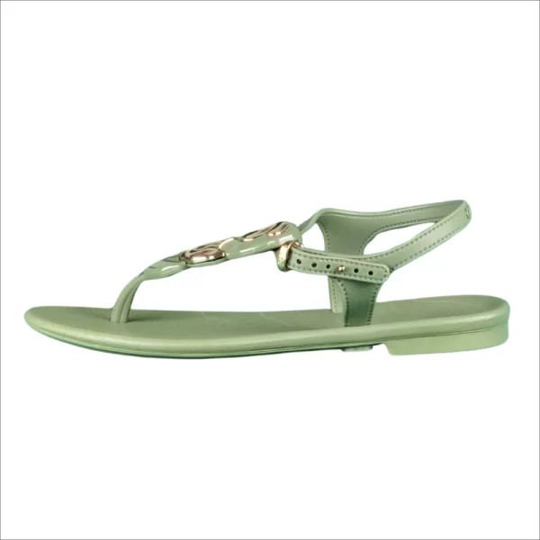 Ladies Grendha Refino Green Sandal