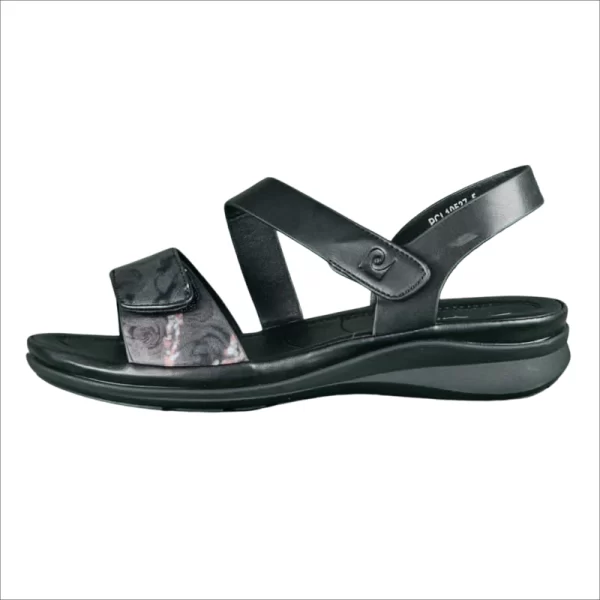 Pierre Cardin Ladies Flora Sandals Black