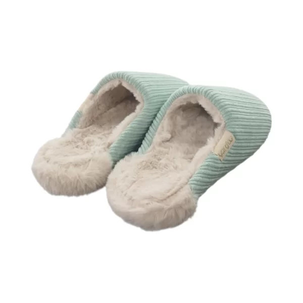 Aerosnugg Ladies Slippers Green - Image 4