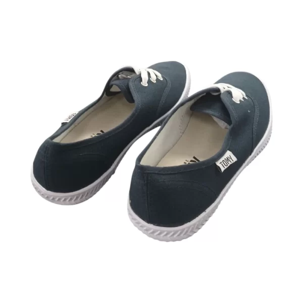 Bata Ladies Tommy Original Canvas Navy - Image 4