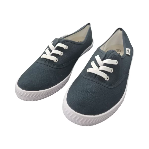 Bata Ladies Tommy Original Canvas Navy - Image 3