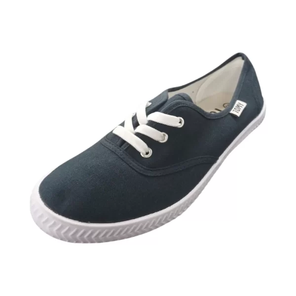 Bata Ladies Tommy Original Canvas Navy - Image 2