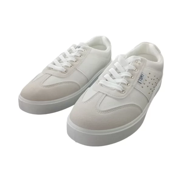 Bata Ladies Tommy Jewel Lace Up Beige - Image 4