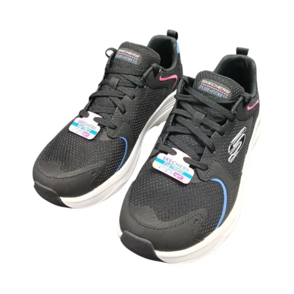 Sketchers Ladies D'lux Fitness BLK - Image 3