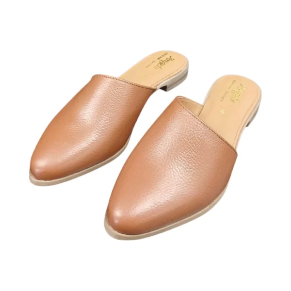 Angels T1006 Ladies Shoe Tan - Image 4