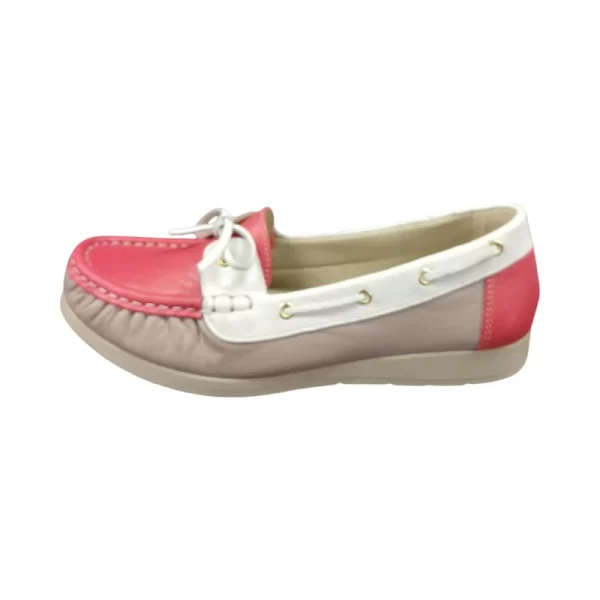 Natural Steps Z9006 Ladies Shoe Sand Coral White