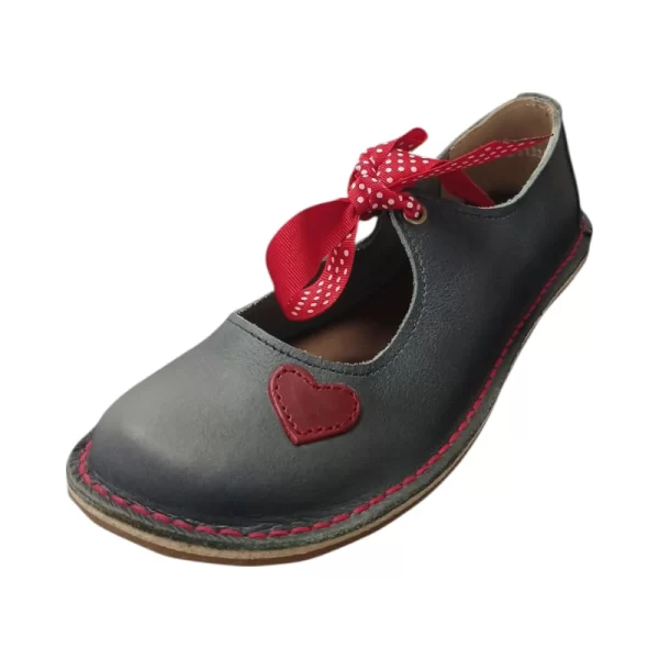 Freestyle Fern Aviator Denim Blue Red Heart - Image 2