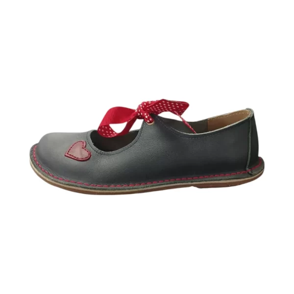 Freestyle Fern Aviator Denim Blue Red Heart