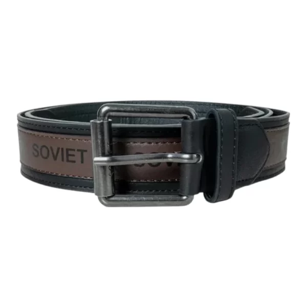 Soviet Andrew Mens PU/Canvas Belt