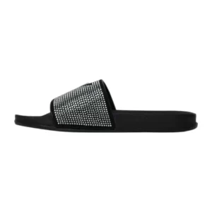 Soviet Ladies L-Sterling PU Slide with Diamante