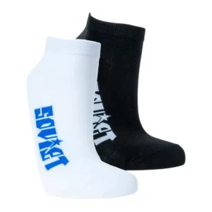 Soviet Long Island Evo 2 Pk Short Socks Navy/White