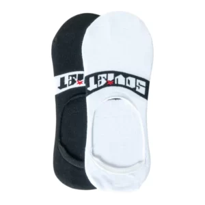 Soviet Hurricane Evo 2Pkt Secret Socks Black/White