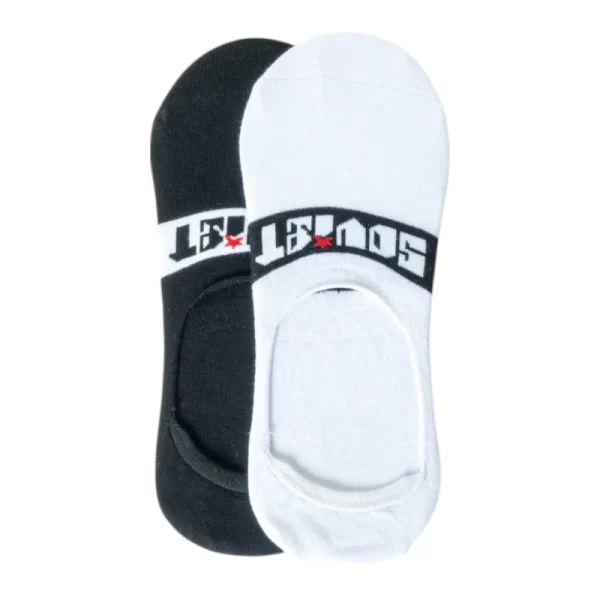 Soviet Hurricane Evo 2Pkt Secret Socks Black/White
