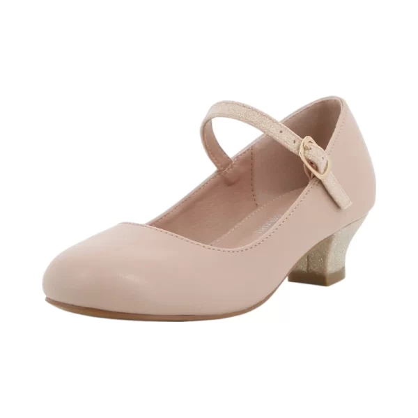 Pierre Cardin Kids Stella Girls Glitter High Heel Pink - Image 2
