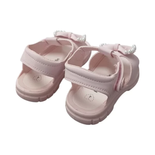 Pierre Cardin Infant Girls Ella Open Sandal Pink - Image 2